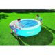 Prelata solara acoperire piscina 244 cm, rotunda, albastra, 210 cm, Bestway FlowClear - imagine 2