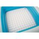 Piscina gonflabila pentru copii, patrata, cu acoperis, model coral, 147x147x122 cm, Bestway - imagine 4