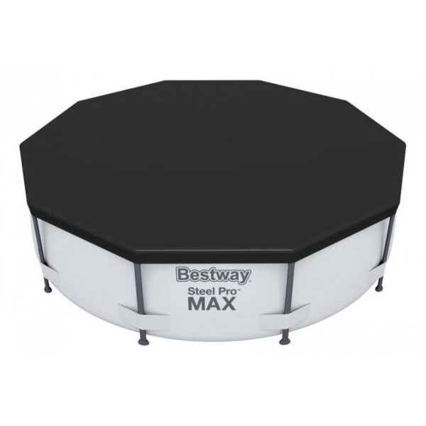 Prelata acoperire piscina, PVC, neagra, 305 cm, Bestway - imagine 2
