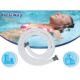 Furtun pentru pompa filtrare piscina, 38 mm, 3 m, Bestway FlowClear - imagine 2