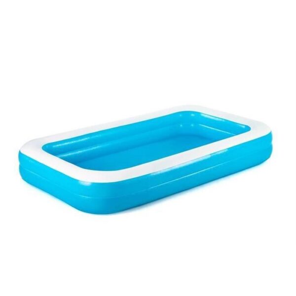 Piscina gonflabila pentru copii, dreptunghiulara, albastru, 305x183x46 cm, Bestway Family - imagine 8