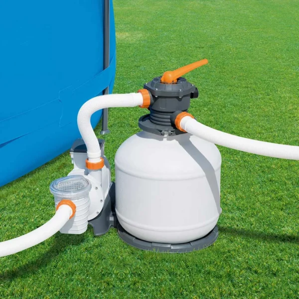 Pompa filtrare cu nisip pentru piscina, 5678 l/h, Bestway FlowClear - imagine 11