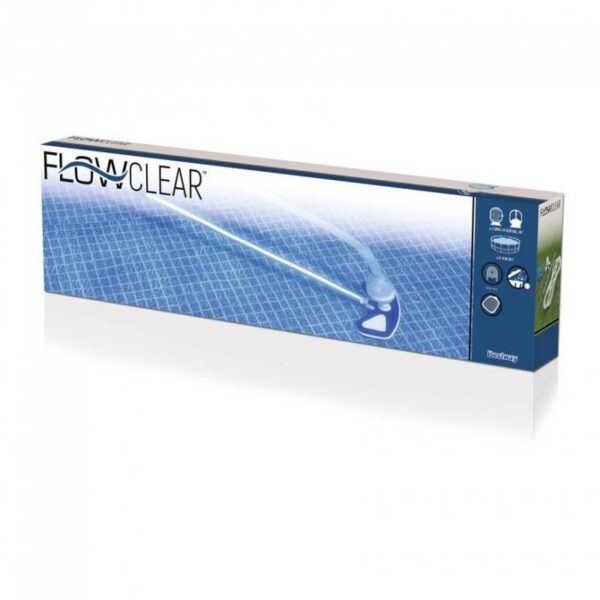Set curatare piscina, minciog, perie, aspirator, maner 279 cm, Bestway FlowClear - imagine 3