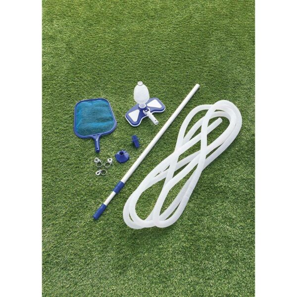 Set curatare piscina, minciog, perie, aspirator, maner 279 cm, Bestway FlowClear - imagine 6