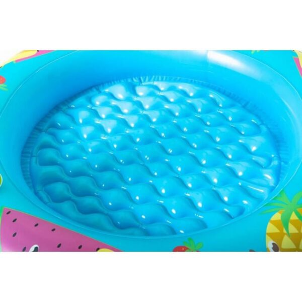 Piscina gonflabila pentru copii, rotunda, cu acoperis, albastru, 94x89x79 cm, Bestway Fruit - imagine 4