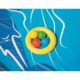 Piscina gonflabila pentru copii, de joaca, cu tobogan, 265x265x104 cm, Bestway Laguna Lava - imagine 3