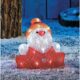 Decoratiune Craciun, om de zapada, LED, cronometru, 3xAA, IP44, 24x21x24 cm - imagine 2