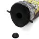 Decoratiune / sperietoare daunatori, solara, Bufnita cap rotativ si ochi luminosi, 43cm - imagine 3