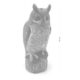 Decoratiune / sperietoare daunatori, solara, Bufnita cu ochi luminosi 41cm - imagine 4