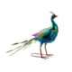 Decoratiune gradina, metalica, paun, 49x35.5x53 cm - imagine 3