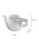 Decoratiune gradina, ceramica, ulcior cu ghiveci, 40x23.5x20.5 cm  - imagine 3
