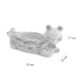 Decoratiune gradina, ceramica, broasca cu ghiveci, 35x16x17 cm - imagine 4