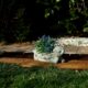 Decoratiune gradina, ceramica, broasca cu ghiveci, 35x16x17 cm - imagine 5