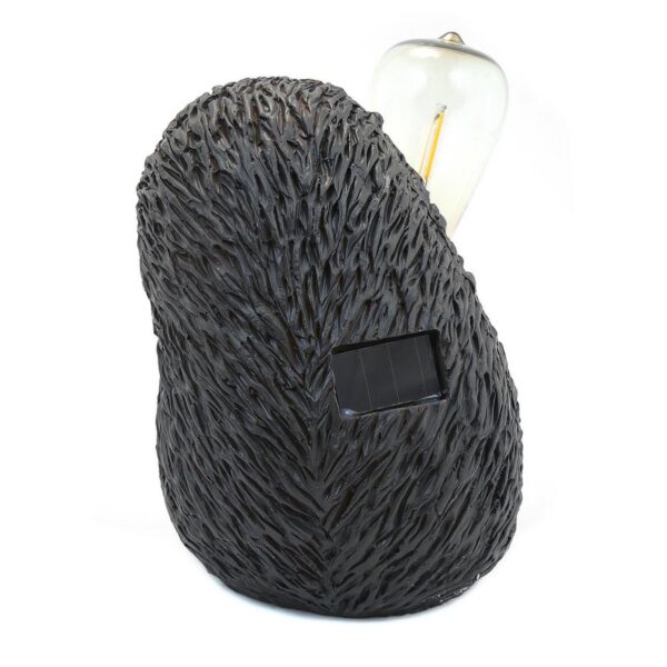 Decoratiune gradina, polirasina, lampa solara, arici cu bec, 17.5x18x23 cm, Strend Pro - imagine 2
