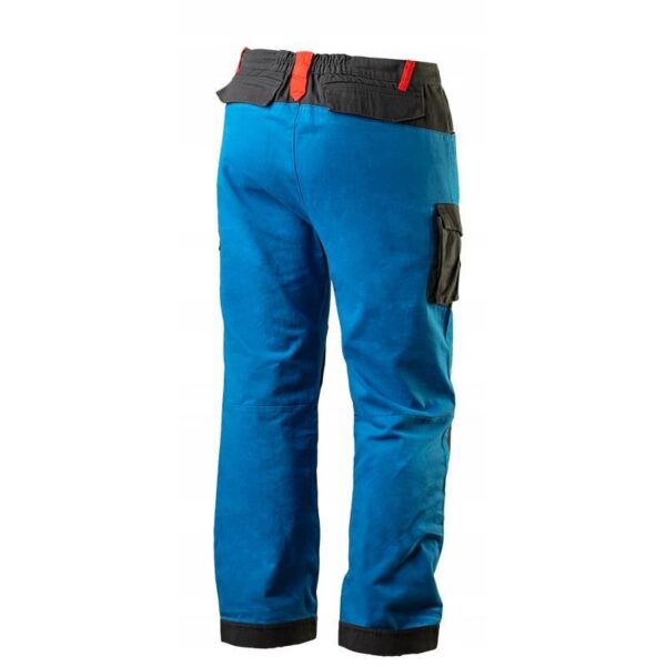 Pantaloni de lucru HD+, albastru/negru, marime XXL, Neo - imagine 6
