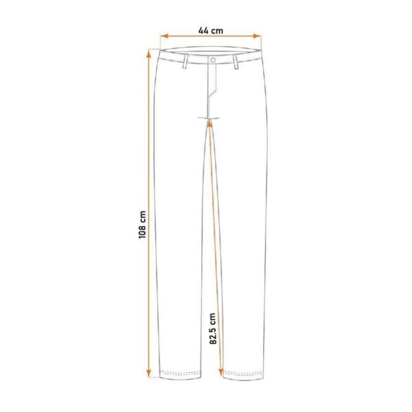 Pantaloni de lucru tip blugi, cu intariri pentru genunchi, model Denim, marimea L/52, NEO - imagine 7