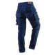 Pantaloni de lucru tip blugi, cu intariri pentru genunchi, model Denim, marimea L/52, NEO - imagine 2