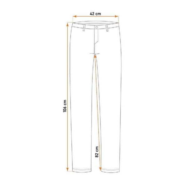 Pantaloni de lucru tip blugi, cu intariri pentru genunchi, model Denim, marimea M/50, NEO - imagine 5