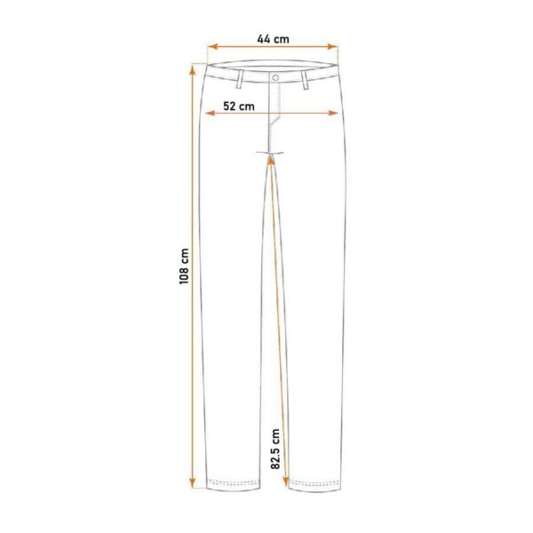 Pantaloni de lucru tip blugi cu 5 buzunare, model Denim, marimea L/52, NEO - imagine 4