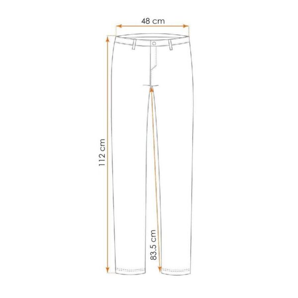 Pantaloni de lucru slim fit, buzunare detasabile, model HD, marimea XXL/56, NEO - imagine 8