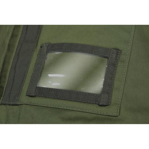 Pantaloni de lucru cu pieptar, salopeta, model Camo, maslin, marimea XL/54, NEO - imagine 7