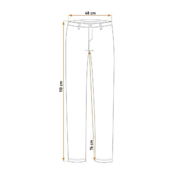 Pantaloni de lucru cu pieptar, salopeta, model Camo, maslin, marimea XL/54, NEO - imagine 10