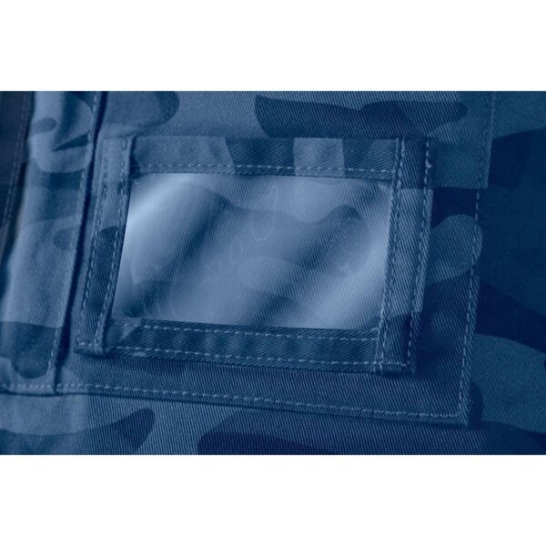 Pantaloni de lucru cu pieptar, salopeta, model Camo Navy, marimea XL/54, NEO - imagine 2