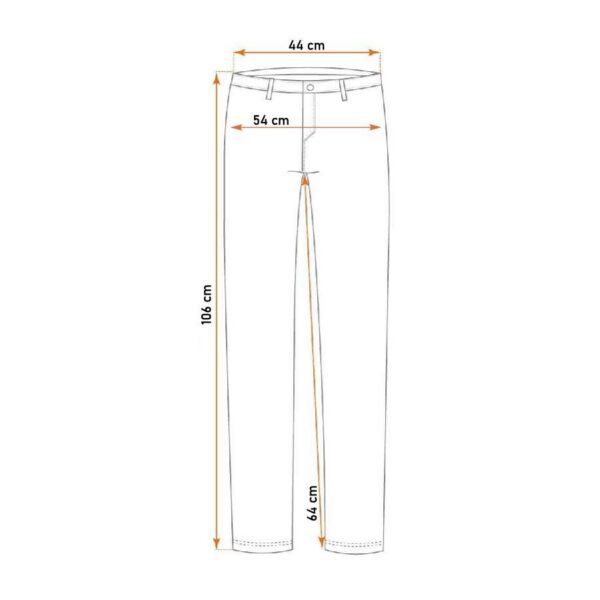 Pantaloni de lucru cu pieptar, salopeta, model Camo Navy, marimea M/50, NEO - imagine 8