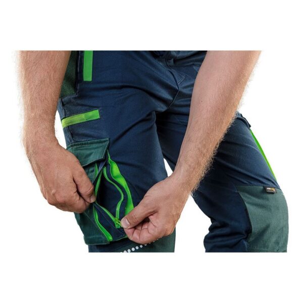 Pantaloni de lucru cu pieptar, salopeta, model Premium, marimea L/52, NEO - imagine 5