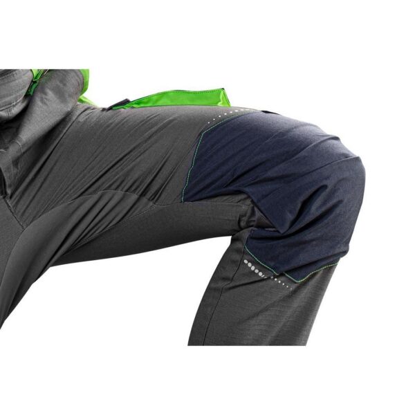 Pantaloni de lucru cu pieptar, salopeta, model Premium, bumbac, marimea L/52, NEO - imagine 5