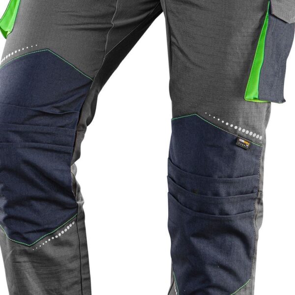 Pantaloni de lucru cu pieptar, salopeta, model Premium, bumbac, marimea L/52, NEO - imagine 4