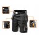 Pantaloni scurti de lucru, model HD, marimea L/52, NEO - imagine 3