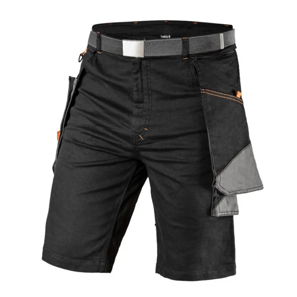 Pantaloni scurti de lucru slim fit, model HD, marimea S/48, NEO - imagine 4