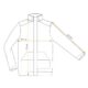 Geaca de lucru, convertibila in vesta, 2 in 1, maneci detasabile, bumbac, marimea M/50, NEO - imagine 4