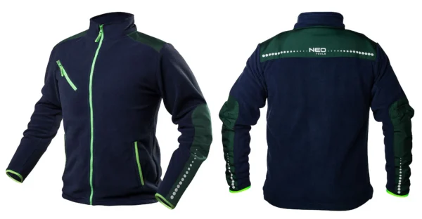 Geaca de lucru din lana polara, cu intarituri Cordura, model Premium, marimea M/50, NEO - imagine 8