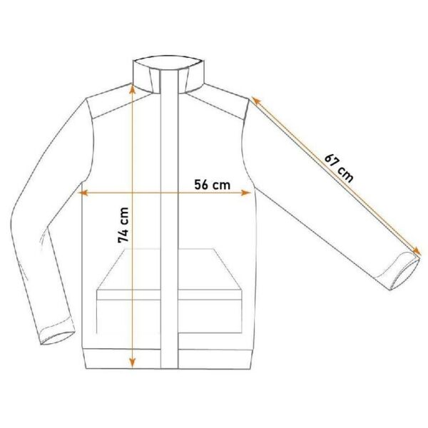 Geaca de lucru din lana polara, cu intarituri Cordura, model Premium, marimea L/52, NEO - imagine 7