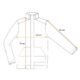 Jacheta fleece polar, premium, albastru/verde, NEO - imagine 2