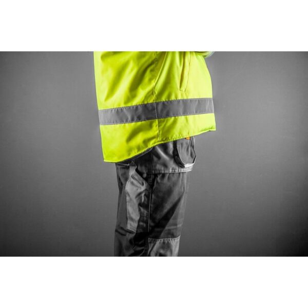 Vesta de lucru cu 2 fete, reflectorizanta, galben, model Visibility, marimea S/48, NEO - imagine 5