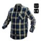 Camasa de lucru bumbac, albastru-verde-negru, model Camo, marimea L/52, NEO - imagine 6