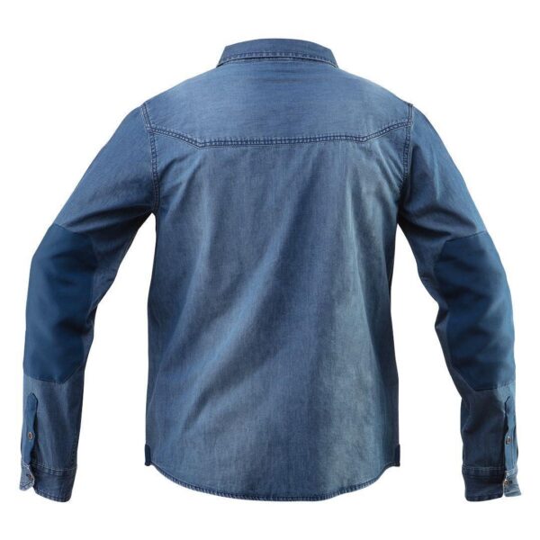 Camasa pentru lucru, de blugi, model Denim, marimea M/50, NEO - imagine 4