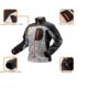 Hanorac tricotat intarit cu tesatura softshell, model Outdoor, marimea L/52, NEO - imagine 4