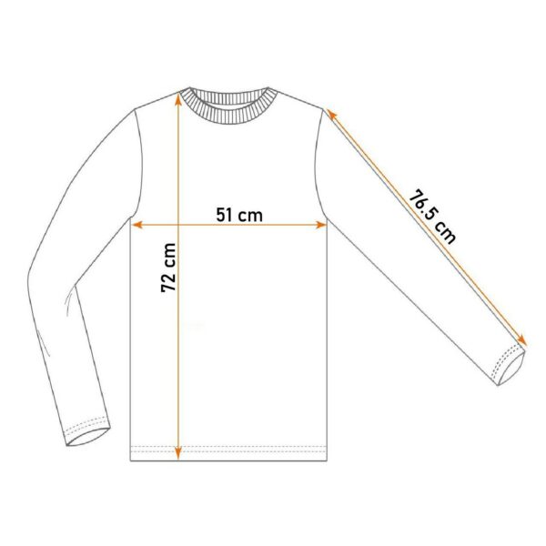 Tricou cu maneca lunga raglan, model Premium, marimea M/50, NEO - imagine 4