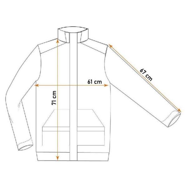 Geaca de lucru, reflectorizanta, galben, impermeabil, model Visibility, marimea L/52, NEO - imagine 6
