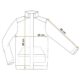Geaca de lucru, tesatura Oxford, impermeabila, galben, model Visibility, marimea M/50, NEO - imagine 6