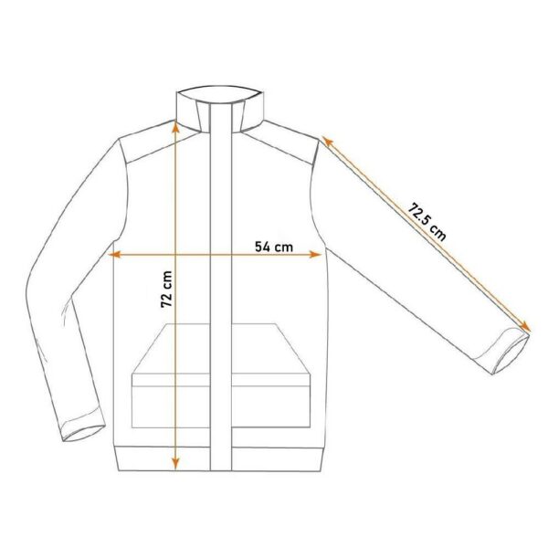 Hanorac de lucru, reflectorizant, galben, model Visibility, marimea S/48, NEO - imagine 6