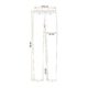 Pantaloni de lucru, reflectorizanti, impermeabili, galben, model Visibility, marimea XXL/58, NEO - imagine 8
