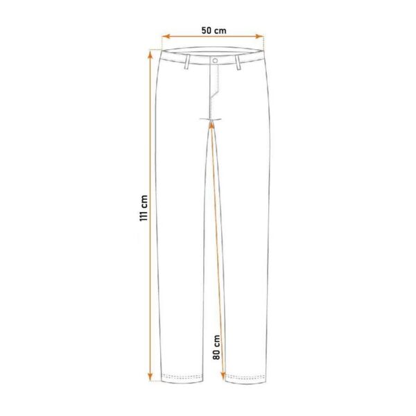 Pantaloni de lucru slim fit, reflectorizanti, model Visibility, marimea XXL/56, NEO - imagine 2