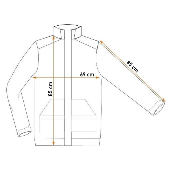 Geaca de ploaie, PU/PVC, model Rainwear, marimea M/50, NEO - imagine 2