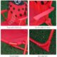 Set mobilier gradina/terasa pentru copii, pliabil, rosu, model buburuza, 1 masa cu umbrela, 2 scaune, Melisenda - imagine 7