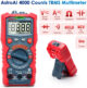 Multimetru digital AstroAI M4KOR, TRMS 4000, Ohmmetru, Voltmetru 1,5V   9V   12V, Masurare fara contact, Lanterna - imagine 2